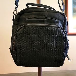 Lug Ranger Crossbody Bag Travel Adjustable Black